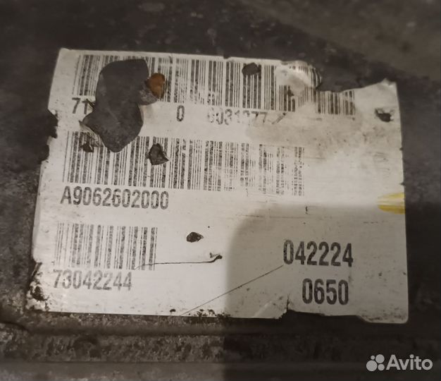 МКПП Mercedes ом646