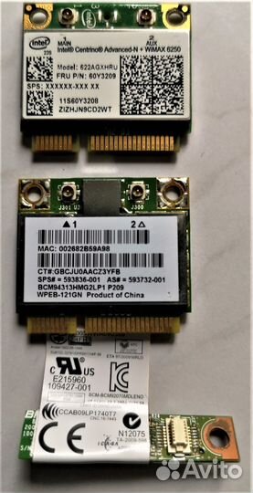 Беспроводной Wi-Fi модуль и Модуль Bluetooth 2.1