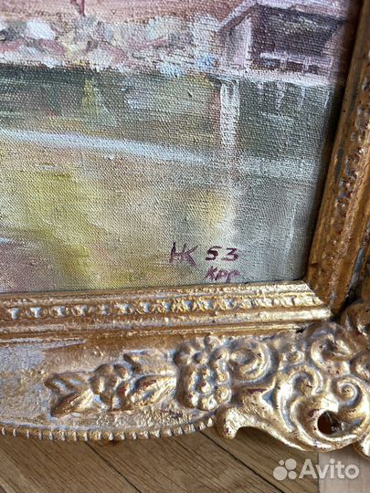 Картина маслом на холсте