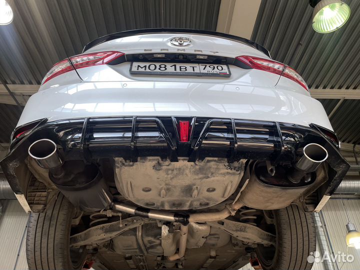 Глушитель из нержавеющей стали, тюнинг выхлоп