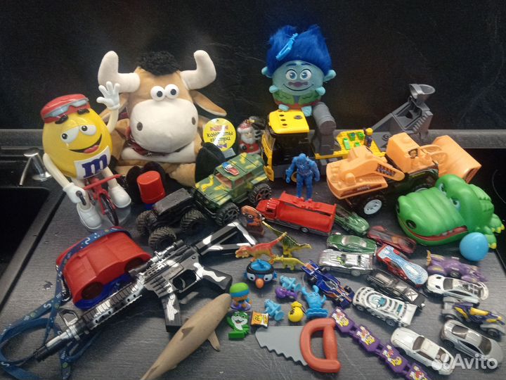 Игрушки для мальчиков пакетом
