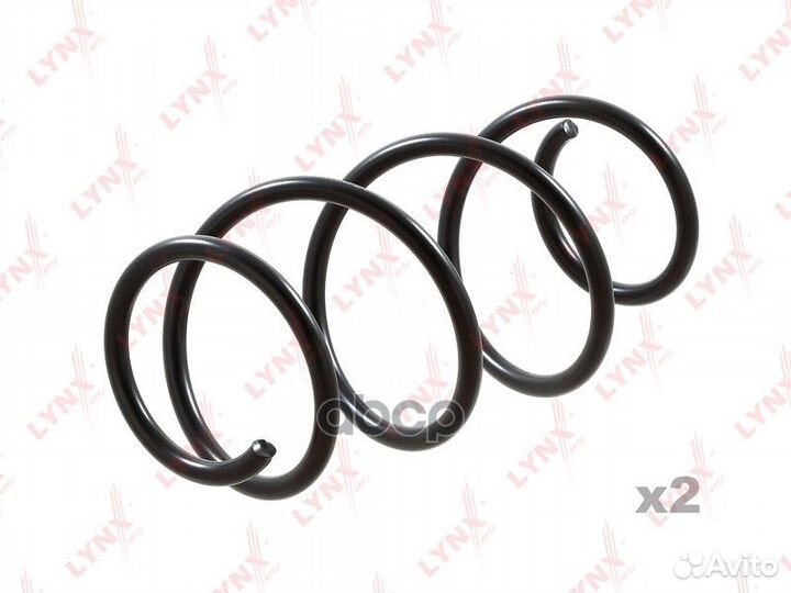 Пружина передняя renault Modus 04 lynxauto