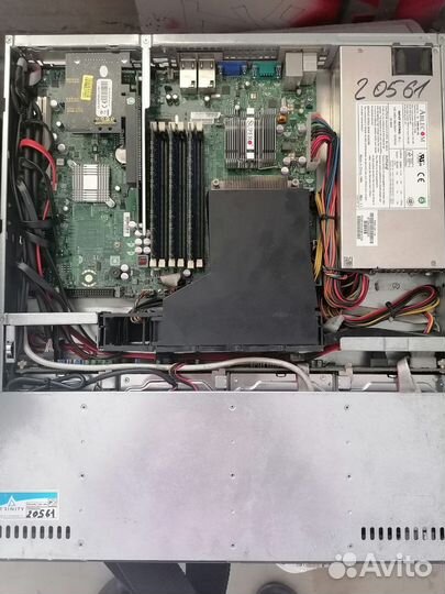 Сервер Supermicro 813m-2 в комплекте