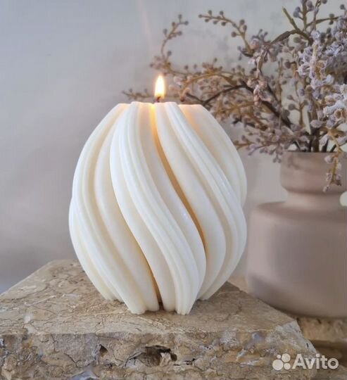 Свечи из эко воска женское тело куб давид