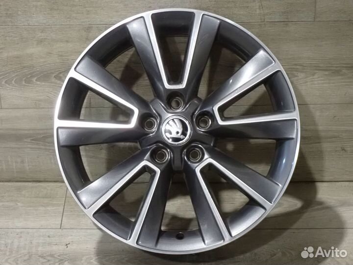 Комплект R17 оригинальных дисков Skoda Yeti 2к