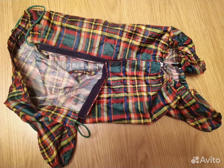 Комбинезон дождевик для французского бульдога