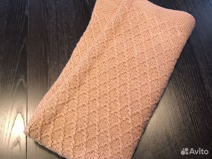 Плед детский вязаный