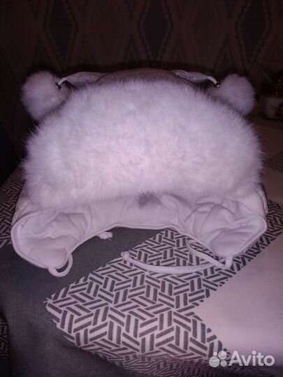 Шапка зимняя для девочки 48-50