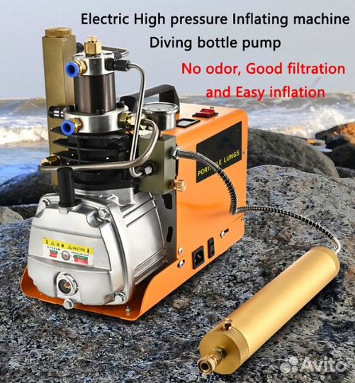 Компрессор высокого давления для дайвинга PCP Dall