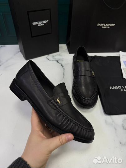 Макасины/ Лоферы Saint Laurent Paris Размеры 36-40