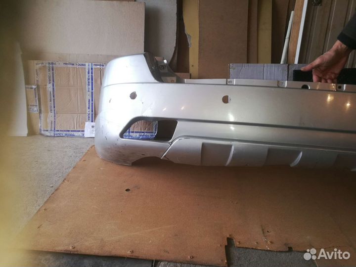 Бампер задний hover h3