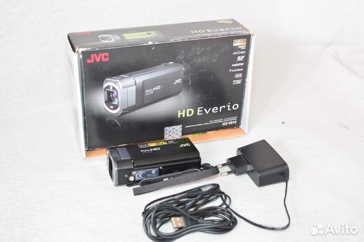 Видеокамера FullHD JVC GZ-v515