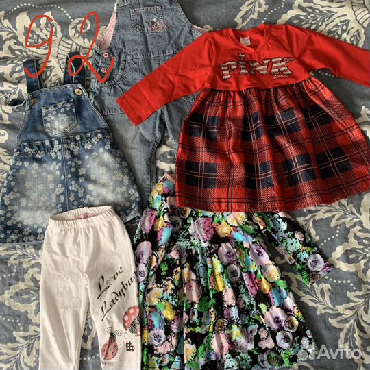 Вещи пакетом на девочку