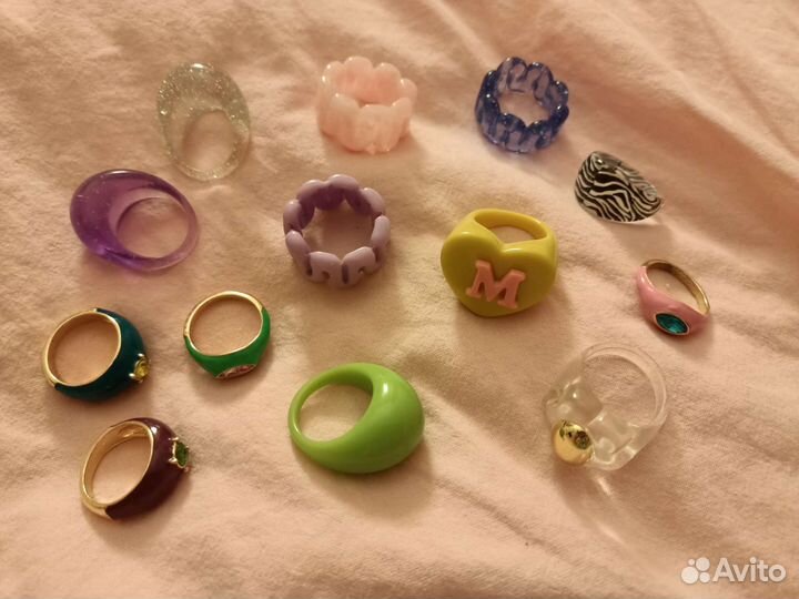 Кольца Shein 17-18 размер