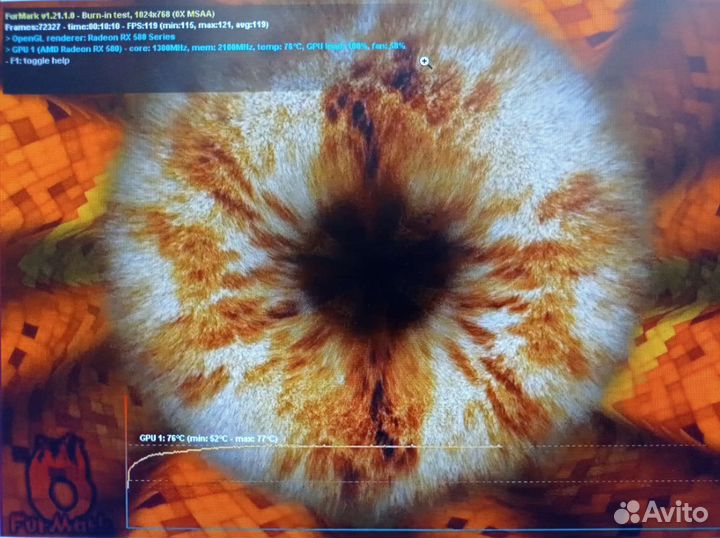 Видеокарта rx580 8gb sapphire nitro