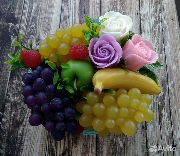 Букет из мыла