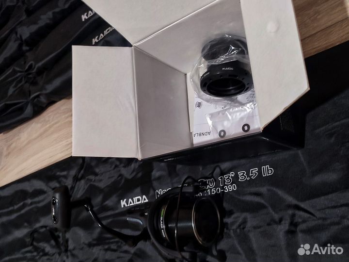 Карповое удилище Kaida noblest 3,9м с катушкой