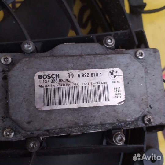 Bmw e46 вентилятор охлаждения