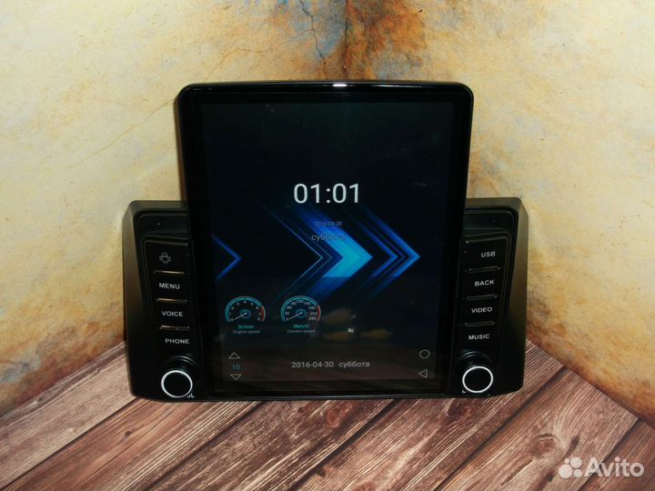 Магнитола УАЗ патриот 2016-2022 Android Tesla