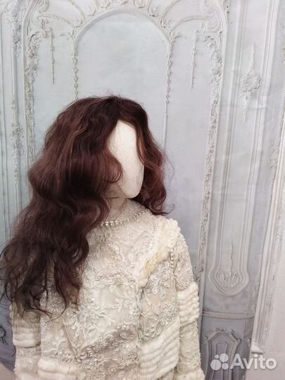 Парик,система замещения, волосы натуральные