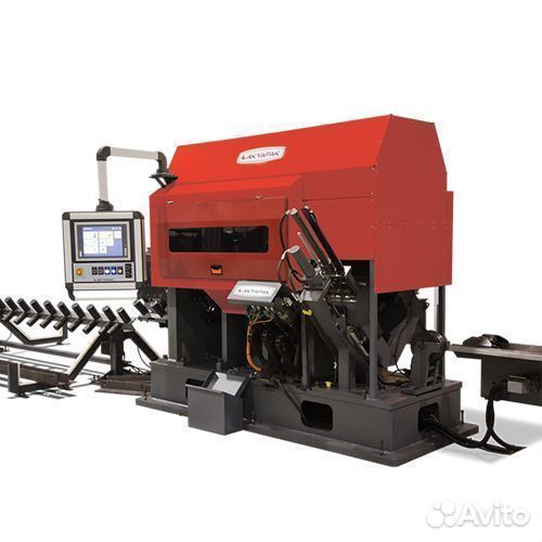 Линия сверления, пробивки, маркировки и резки