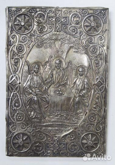 Обложки для Евангелия, конец 19 в, серебро, 84 пр