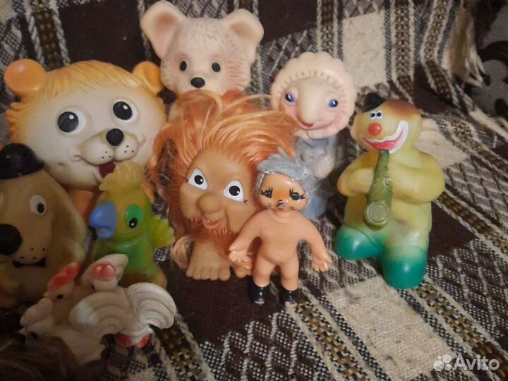 Резиновые игрушки СССР Красный треугольник и т.д