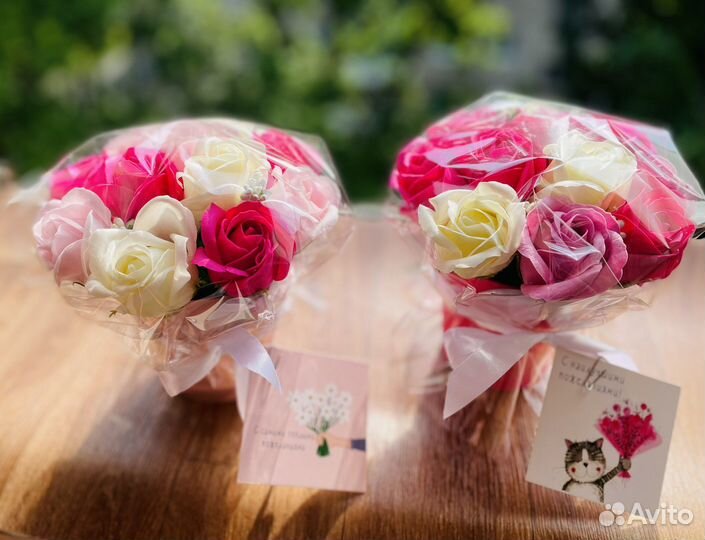 Букет комплимент 15 роз