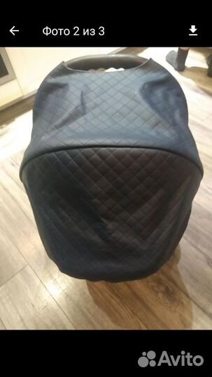 Автолюлька экокожа 0+