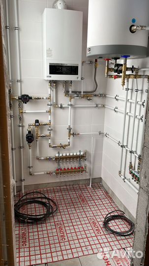 Водоснабжение отопления канализации электро монтаж