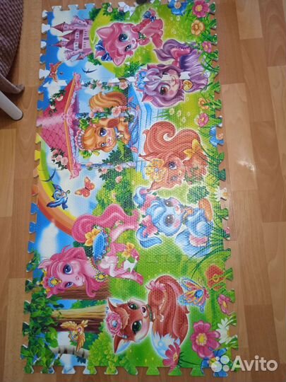 Пазл мягкий, напольный коврик