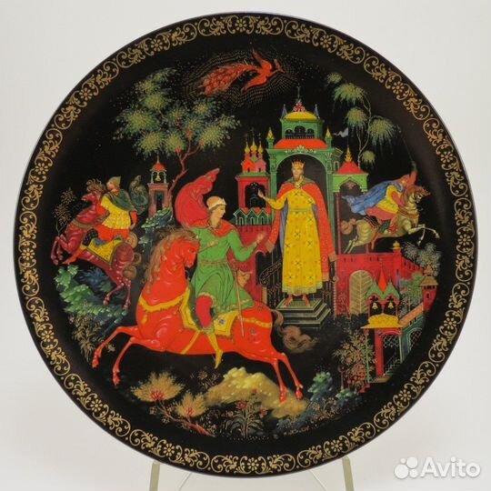Тарелки Русские Сказки Жар-Птица Палех