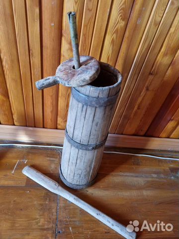 Маслобойка ручная старинная СССР купить в Красноярске | Хобби и отдых ...