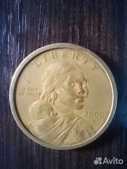 2000 D Сакагавеа, один доллар США, Свобода