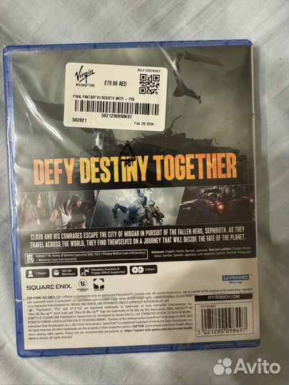 Final Fantasy 7 rebirth ps5