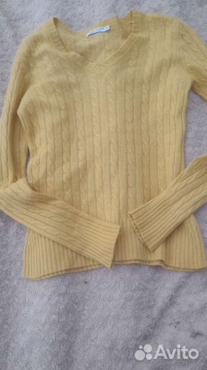 Пуловер шерсть кашемир Marie Lund 46 р на доставке