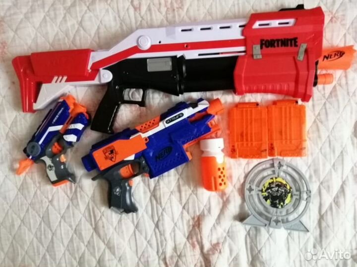Nerf 3 шт пакетом