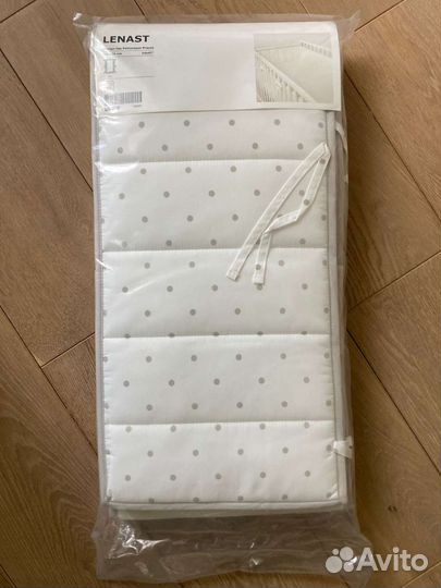 Новые мягкие бортики в кроватку икеа