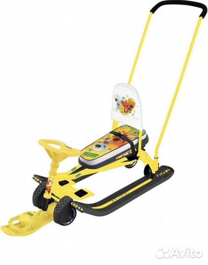 Снегокат тимка спорт 6 ми ми мишки желтый
