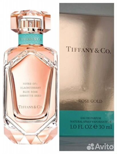 Парфюмерная вода, Tiffany Rose Gold