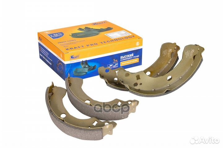 Колодки барабанные Nissan Almera II (N16) (00)