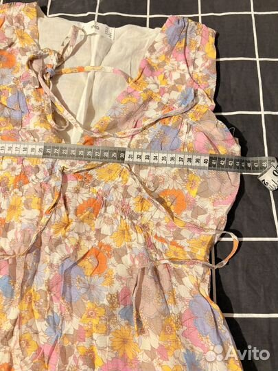 Платье летнее mango манго комбез shein