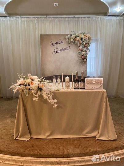 Свадебное оформление. Декоратор, флорист