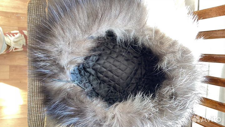 Шапка чернобурка