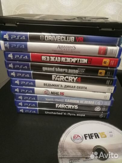 Игры на sony playstation 4 диски