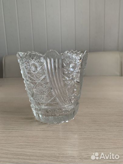 Вазы хрустальные