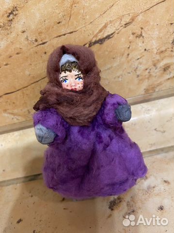 Ватные елочные игрушки