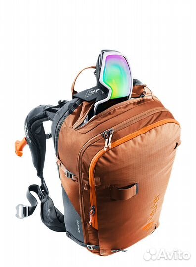 Лавинный рюкзак Deuter Alproof 32 каштановый/черны