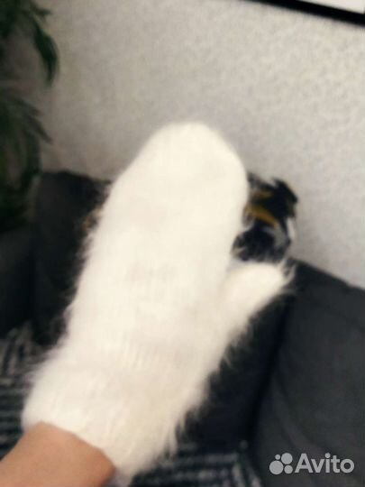 Варежки зимние женские