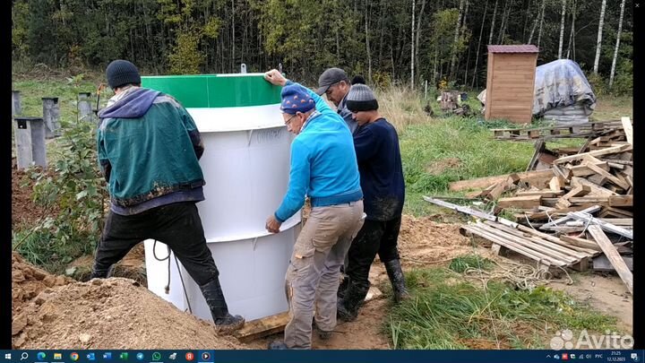 Септик под ключ Тополь